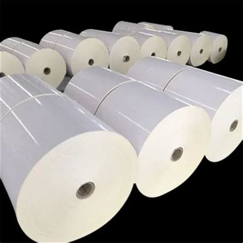 Hot Melt Self Adhesive Mirror Coat Paper GSM Packaging Type Roll At Kg In Thane