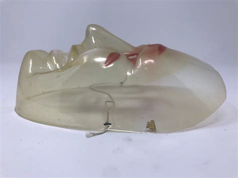 Vintage Clear Plastic Halloween Mask Etsy