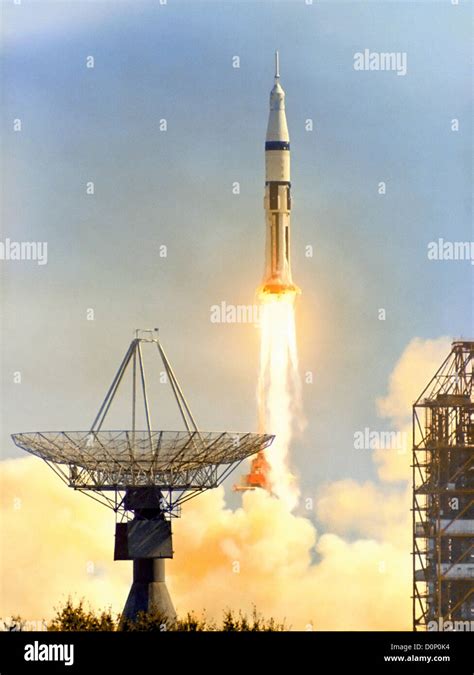 Launch of Apollo 7 Stock Photo - Alamy