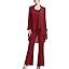 Ranrann Womens Elegant Wedding Guest Pants Suit Piece Set Formal