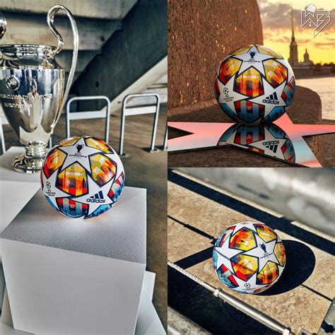 Adidas have unveiled the official match ball for the 2022 Champions League Final in Saint Peters ...