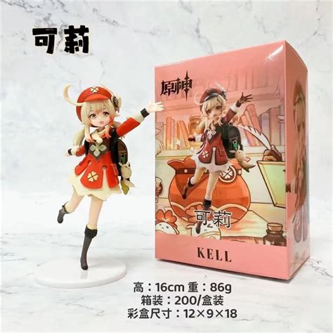 Hot Video Game Genshin Impact Klee Paimon Japanese Cartoon Character Collectible Anime Figure