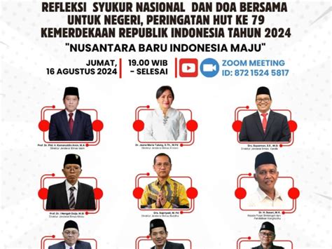 Ini Refleksi Berbagai Agama Dalam Peringatan HUT RI Ke 79