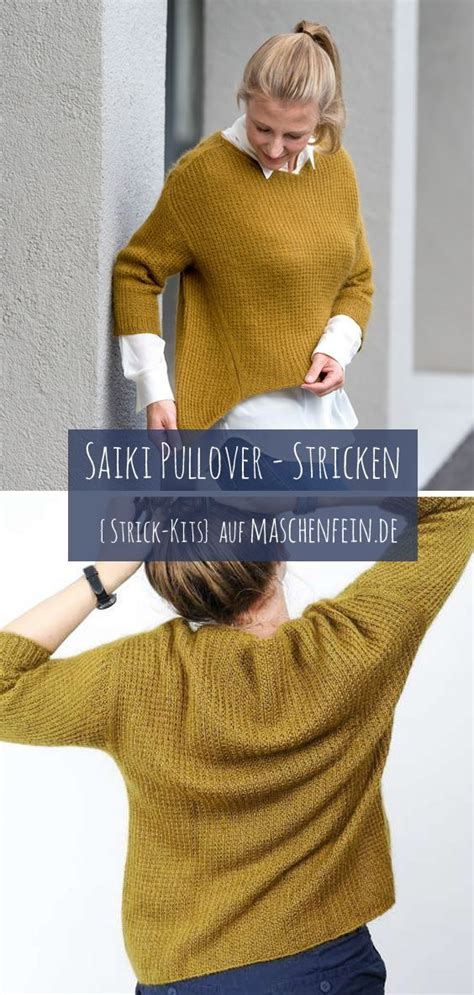 Saiki Strukturmusterpulli Online Kaufen Maschenfein De Pullover