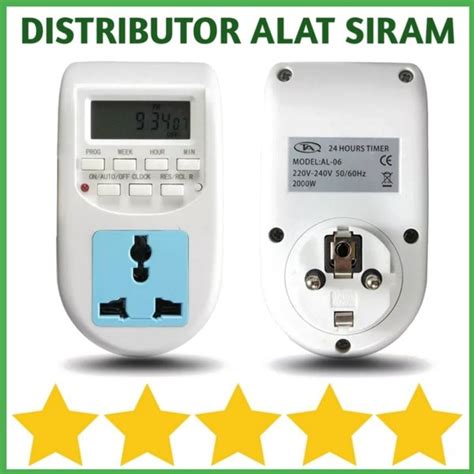 Jual Controller Digital Timer Switch Listrik Stop Kontak Multifungsi