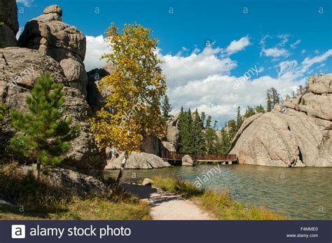 sylvan lake custer state park south dakota usa stock photo alamy