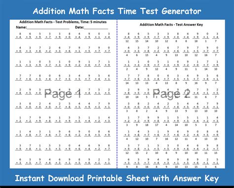 Multiplication Facts - Math Worksheets - SplashLearn - Worksheets Library