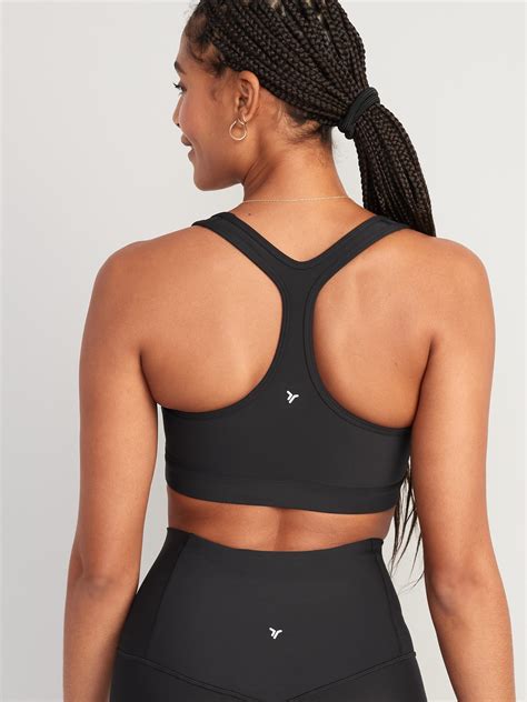 Medium Support Powersoft Racerback Sports Bra Old Navy