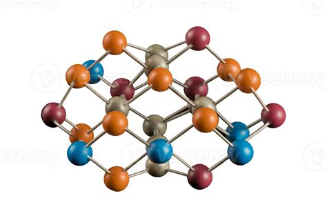 3d Model Of Molecule Substance 25280111 Png