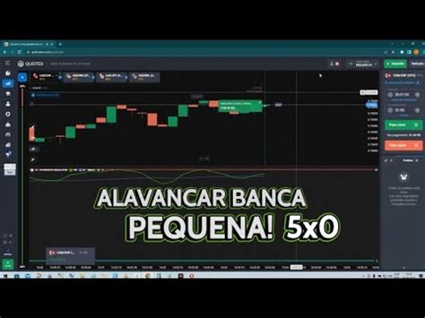 COMO ALAVANCAR BANCA PEQUENA NA QUOTEX Melhor estratégia YouTube