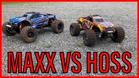 Traxxas Hoss Vs Maxx Comparison Youtube