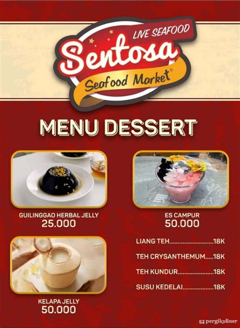 Selalu Diperbarui Menu Sentosa Seafood Bogor Timur Bogor