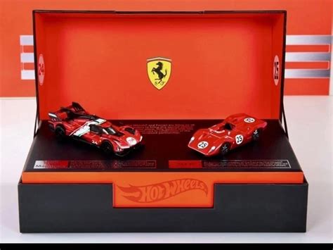 MATTEL CREATIONS Collectors Hot Wheels X Ferrari Heritage Set JDK37 In Hand 141 07