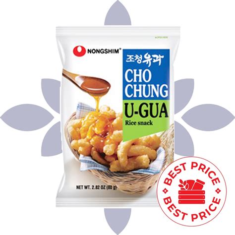 Jual NONGSHIM CHO CHUNG U GUA HONEY RICE SNACK 80 GR KOREAN SNACK