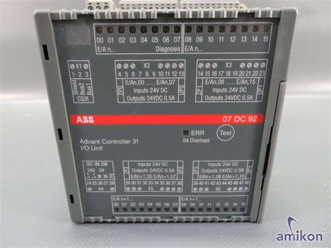 Abb Advant Controller I O Unit Gjr R Dc E Ebay