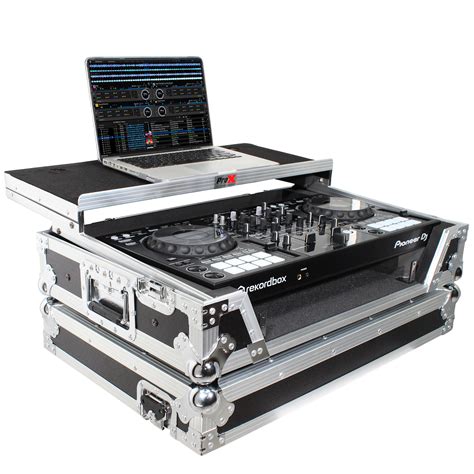 Prox Flight Case W Wheels And Laptop Shelf For Pioneer Ddj