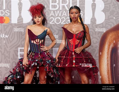 Nova Twins Attending The Brit Awards 2023 At The O2 Arena London