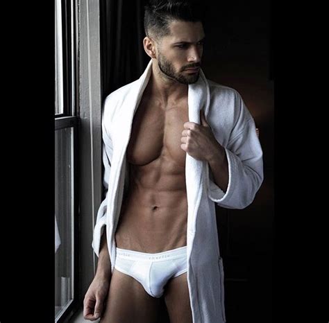 Hunksinswimsuits Hot Model In Bulging Briefs Takes It Off For Bed Hot Editorial Shoot Of