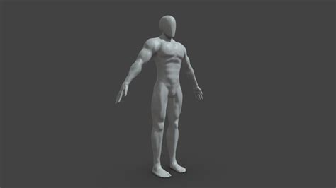 T Pose 3d Models Sketchfab