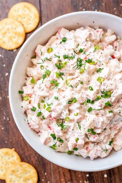 Creamy Cold Crab Dip Recipe Valentinas Corner