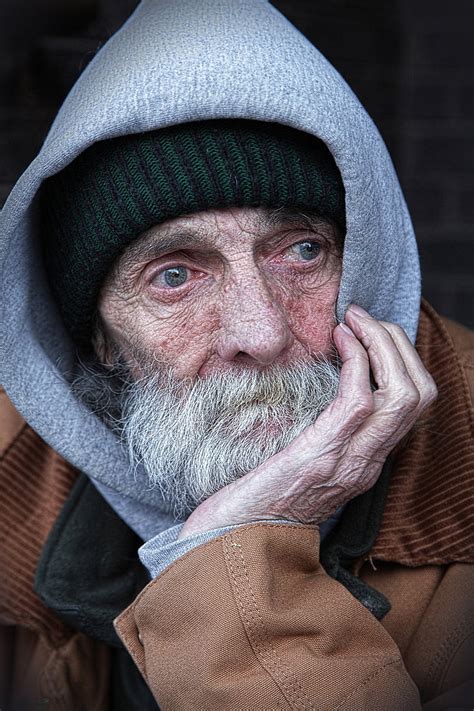 Royalty-Free photo: Portrait photography of man in gray hoodie | PickPik