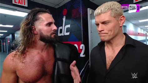 Cody Rhodes Confronta A Seth Rollins Wwe Raw 13 De Noviembre 2023 Español Latino Youtube