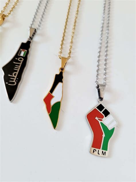 Palestine Necklace Jewellery Free Gaza Sydney