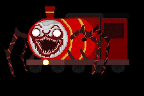 Choo choo charles pixel art