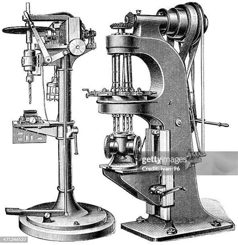 Cnc Milling Machine High Res Illustrations Getty Images