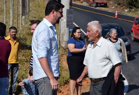 Not Cia Prefeito Inaugura Primeiro Trecho Do Recapeamento Do Bairro