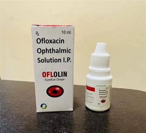 Ofloxacin Ophthalmic Solution I P Oflolin At Rs Box Baddi