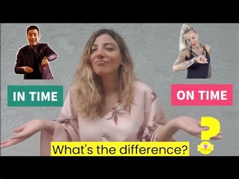 IN Time VS ON Time BIG Difference English Prepositions Tons Of