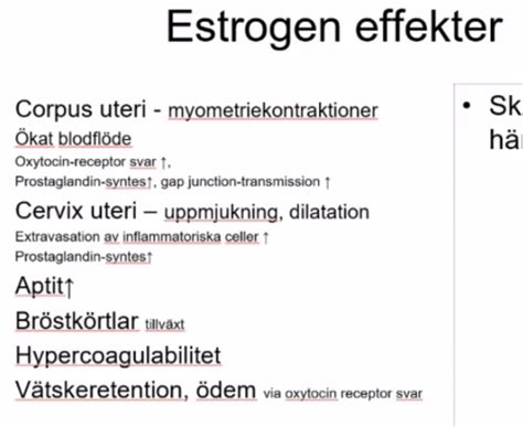 Graviditet Och F Rlossning Flashcards Quizlet