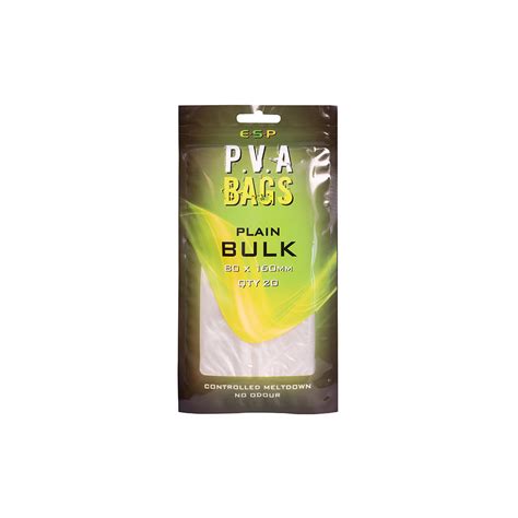 PVA Bag Esp Mk2 Plain Bulk 8x16