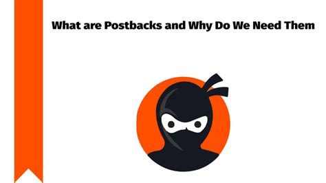 What Are Postbacks And Why Do We Need Them Mydataninja