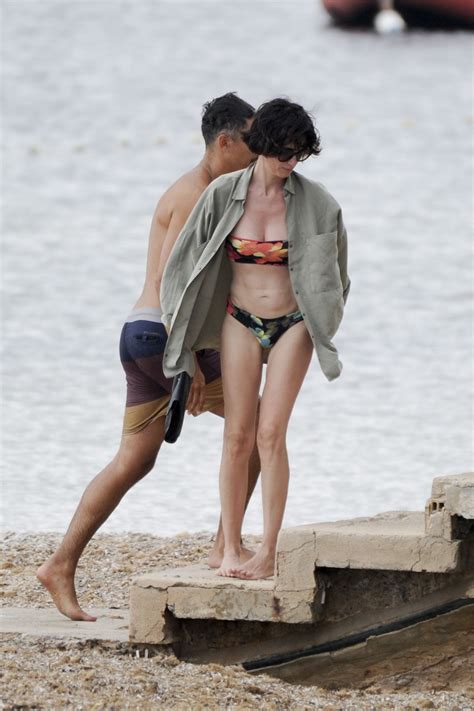 Paz Vega in Bikini on the Beach in Ibiza, Spain 07/24/2017 • CelebMafia