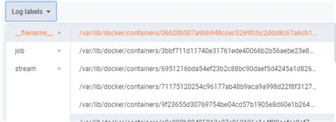 Display Docker Logs With Human Logical Name Issue Grafana Loki