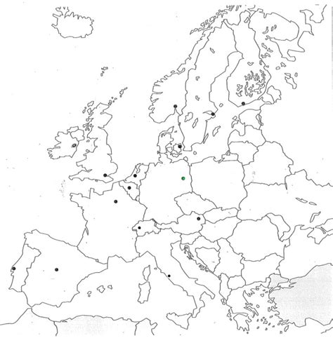 Topografie Landen En Hoofdsteden Van Europa Flashcards Memorang