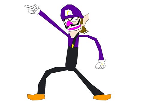 Waluigi Fanmade Render By M10085 On Deviantart