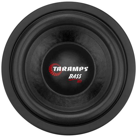 Alto Falante Subwoofer Taramps Bass 1K2 08 Polegadas 600W Rms 2 2