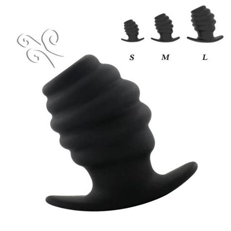 Plug Anal En Silicone Creux Dilatateur D Anus Jouets Sexuels Pour