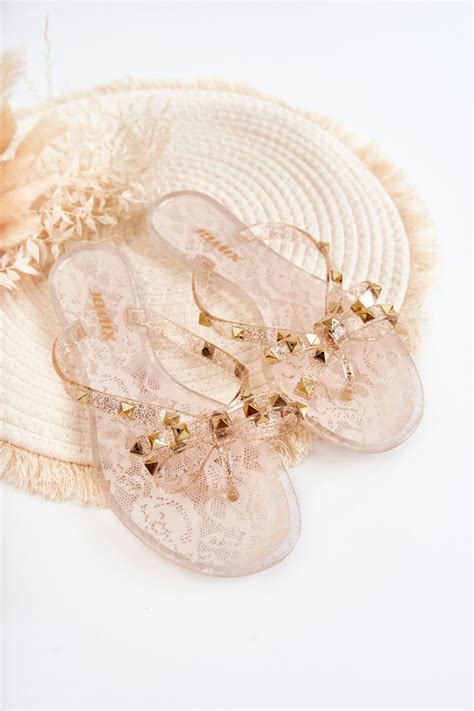 Dámské gumové žabky Nude Monise Módní a dostupná obuv online Botoshop cz