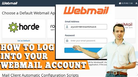 HOW TO LOG INTO YOUR WEBMAIL ACCOUNT? [STEP BY STEP]☑️ - YouTube 
