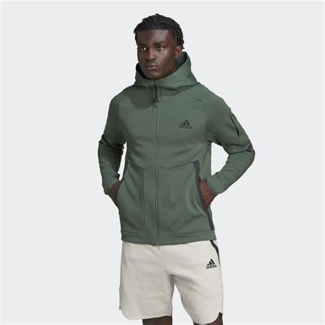 adidas Designed for Gameday Full-Zip Jacket - Green | adidas SA