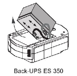 Change the battery in a APC Back-UPS ES 500, BE550-UK