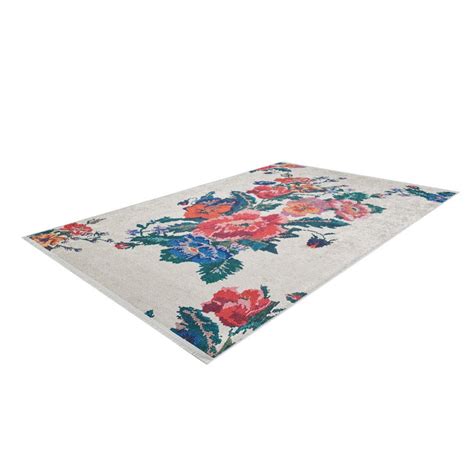 Latitude Vive Enkhuizen Floral Machine Woven Red Area Rug Wayfair Co Uk