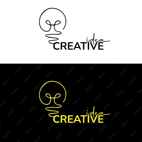 Premium Vector | Idea bulb logo