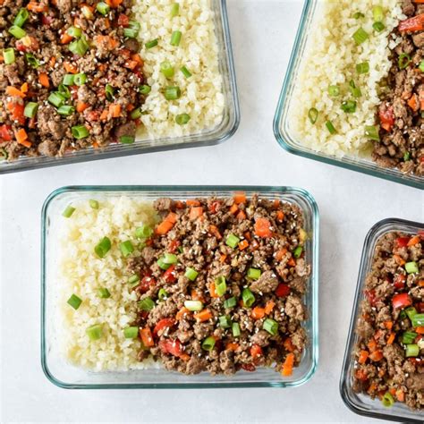 10 Ground Beef Meal Prep Lunch Ideas - Meal Plan Addict