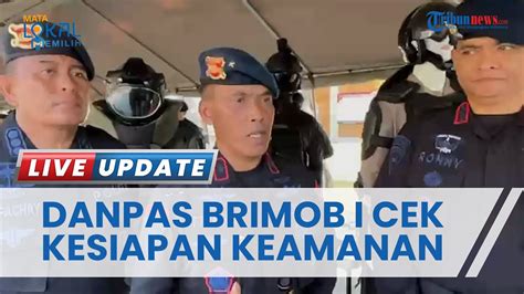 Danpas Brimob I Sambangi Markas Brimob Polda Riau Untuk Cek Kesiapan