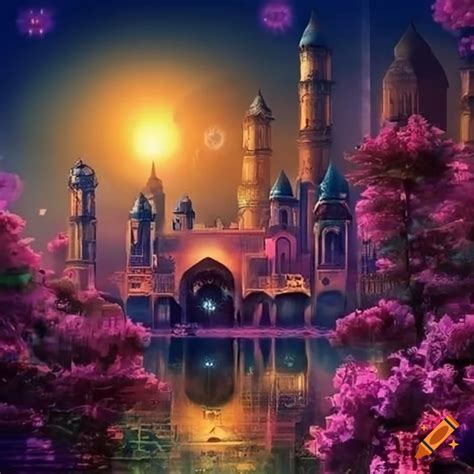 Mesmerizing Ancient Arabian Nights City